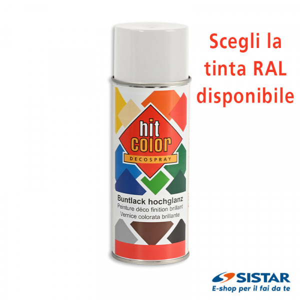 Wrapper Spray Vernici Rimovibili Tinte RAL, Giallo Traffico